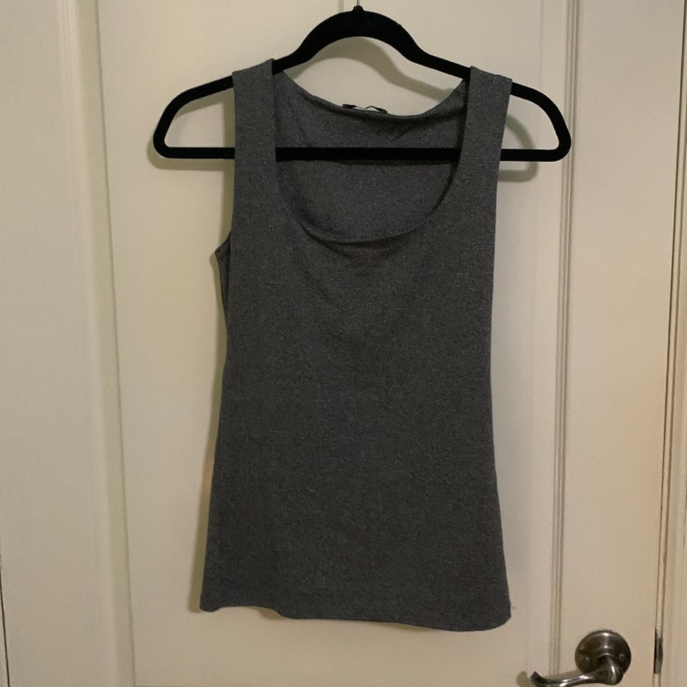 Dark grey Zara tank top